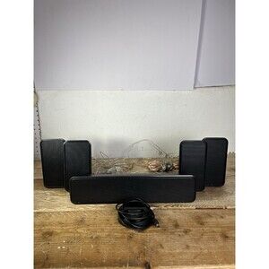 Philips 5 Speaker CS-3565 Surround Sound Home Audio System With Port